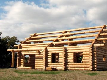 Ossature maison en bois