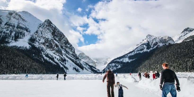 profiter dernière neige